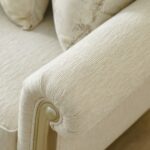 Bunbury 3 Seater Fabric Sofa-Beige