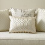 Bunbury 7-Seater Fabric Sofa Set With End & Coffee Tables- Beige - With 2-Year Warranty