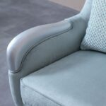 Busselton 6-Seater Fabric Sofa Set-Grey-With 2-Year Warranty