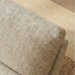 Paddington 6 Seater Fabric Modular Sofa Set- Brown