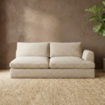 Paddington 9 Seater Fabric Modular Sofa Set- Brown