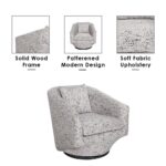 Napoleon 1-Seater Fabric Accent Chair – Grey-With 2-Year Warranty