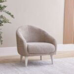 Vesta 3+1+1 Seater Fabric Sofa Set-Light Grey