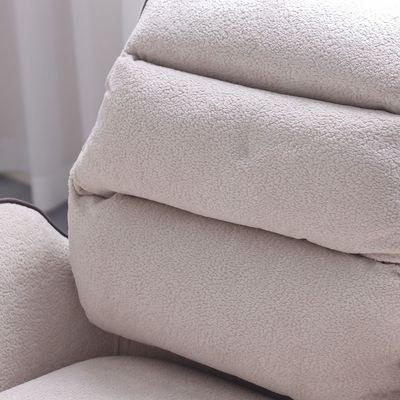 Elora 1-Seater Fabric Sofa - Beige - With 2-Year Warranty - Image 3