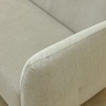 Waver 1-Seater Fabric Sofa - Taupe Beige - With 2-Year Warranty