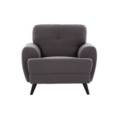 Lina 6-Seater Fabric Sofa Set - Grey - With 2-Year Warranty - Image 4