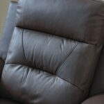 Nato 3+2+1 Seater Half Leather Recliner Set-Brown