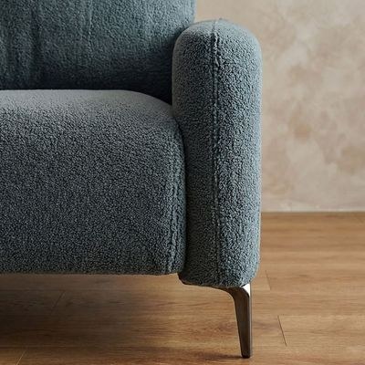 Younes 3-Seater Fabric Sofa - Grey - With 2-Year Warranty - Image 3