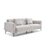 Tanner 6-Seater Fabric Sofa Set - Beige - With 2-Year Warranty