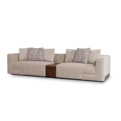 Vance 4-Seater Fabric Sofa - Beige - With 2-Year Warranty - Image 4