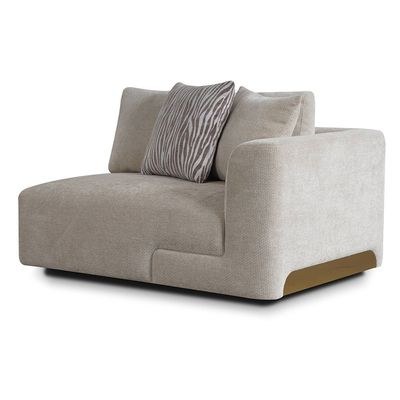 Vance 4-Seater Fabric Sofa - Beige - With 2-Year Warranty - Image 5