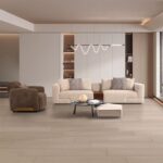 Vance 4+1 Seater Fabric Sofa Set-Brown