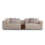 Vance 4-Seater Fabric Sofa - Beige - With 2-Year Warranty