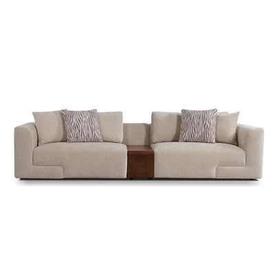 Vance 4+1 Seater Fabric Sofa Set-Brown - Image 2