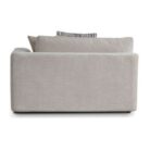 Vance 4+1 Seater Fabric Sofa Set-Brown