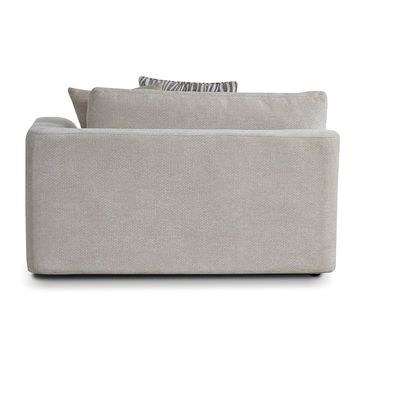 Vance 4+1 Seater Fabric Sofa Set-Brown - Image 4