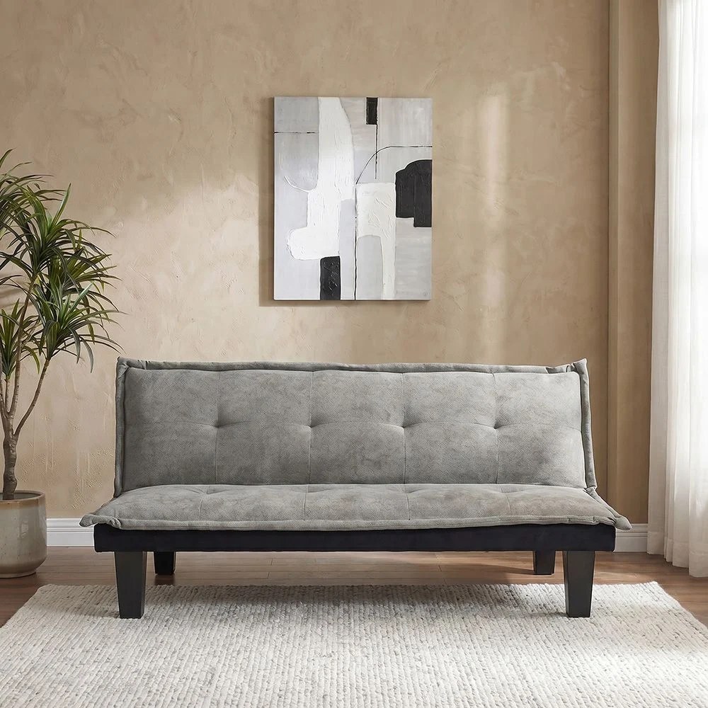 V2 Manolo Fabric Sofabed - Grey - Image 2