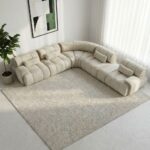 Arden Sectional Corner Fabric Sofa -Beige