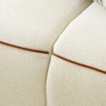 Brenna 2 Seater Fabric Sofa - Beige