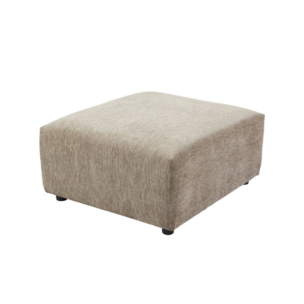 Benjo Ottoman Fabric Modular Sofa - Champagne - With 2-Year Warranty - Image 2