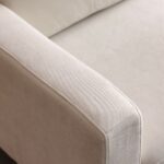 Benji 2-Seater Fabric Sofa - Beige - With 2-Year Warranty