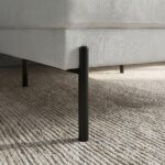 Brandon Fabric Right Corner Sofa - Beige
