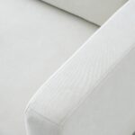 Brendon Fabric Left Corner Sofa - Beige