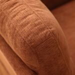 Arjun 1 Seater Fabric Sofa - Rust