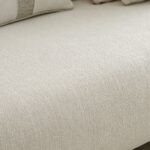 Corwin 3 Seater Fabric Sofa - Beige