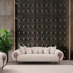 Corwin 3+1 Seater Fabric Sofa Set- Beige