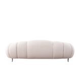 Corwin 3+1 Seater Fabric Sofa Set- Beige