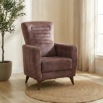 King 1-Seater Fabric Sofa