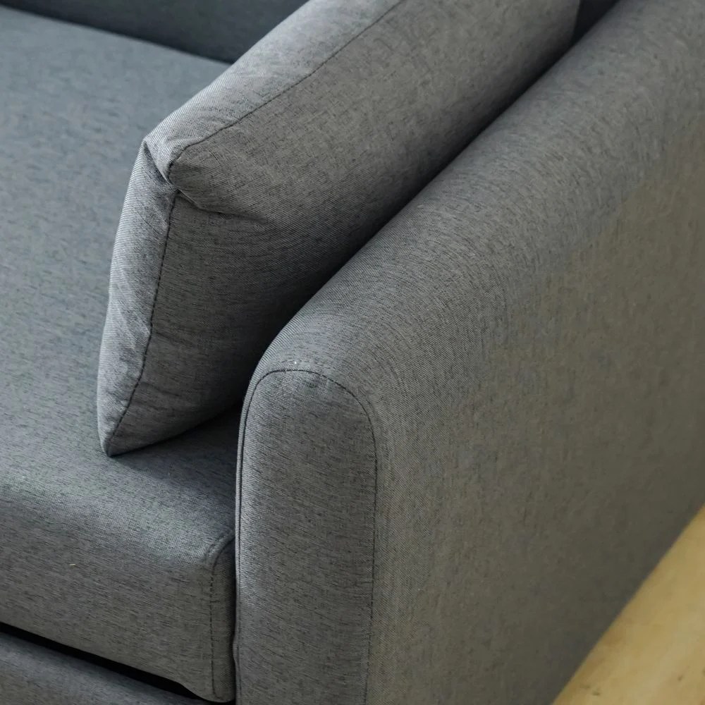 Alpha 2-Seater Fabric Sofa Bed - Image 2