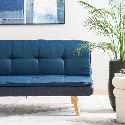 Beatrice 3-Seater Fabric Sofa Bed - Image 2