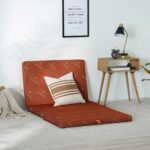 Houston Tri-Fold Single Mattress-180x90x6 cm-Copper