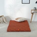 Houston Tri-Fold Single Mattress-180x90x6 cm-Copper