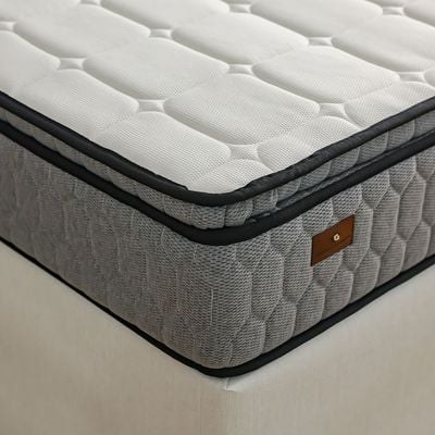 Magnum Bonnel Spring Pillow Top Single Mattress - 90x200x25cm