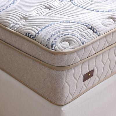 Gliter Visco Memory Foam & Latex Box Top Pocket Spring Single Mattress - 90x200x30 cm - With 25-Year Warranty