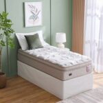 Gliter Visco Memory Foam & Latex Box Top Pocket Spring Mattress 90X190X30 Cm