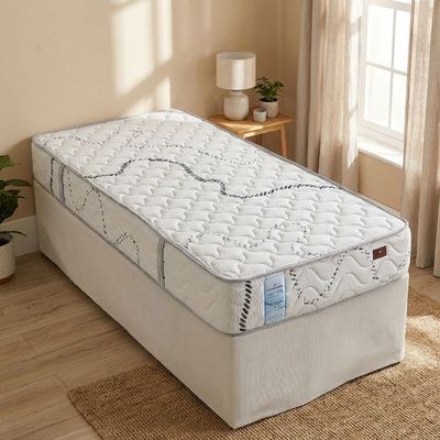 Prestige Memory Foam Bonnell Spring Single Mattress - Foam Encased - 90x190x25 cm - With 5-Year Warranty - Image 5