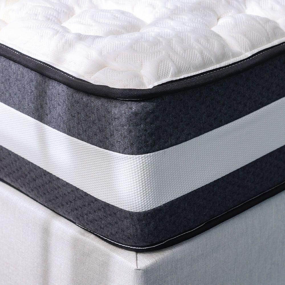 Luxuria Bonnell Spring Foam Single Mattress - 120x200x26 cm - With 7-Year Warranty