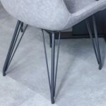 Everson 1+8-Seater Stone Top Dining Set - Matt Beige/Black - With 2-Year Warranty