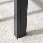 Sicilia 1+6 Tempered Glass Dining Set-Black/Grey