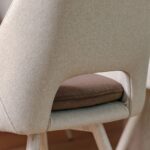 Nordic 1+8-Seater Dining Set - Beige/White - With 2-Year Warranty