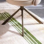 Oru 1+8-Seater Tempered Glass Dining Set - Cream/Beige - With 2-Year Warranty