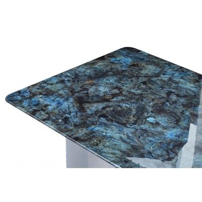 Reyna 8-Seater Sintered Stone Dining Table - Grey/Blue - With 2-Year Warranty - Image 3