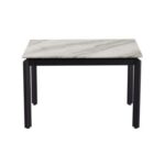 Flash 4-Seater Marble Top Dining Table - White/Grey/Black - With 2-Year Warranty