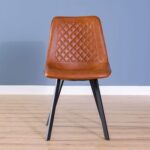 Gideon Dining Chair Set of 2 - Natural Oak/Brown