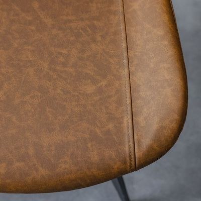 Calus Dining Chair - Set of 2 - Brown - With 2-Year Warranty - Image 3