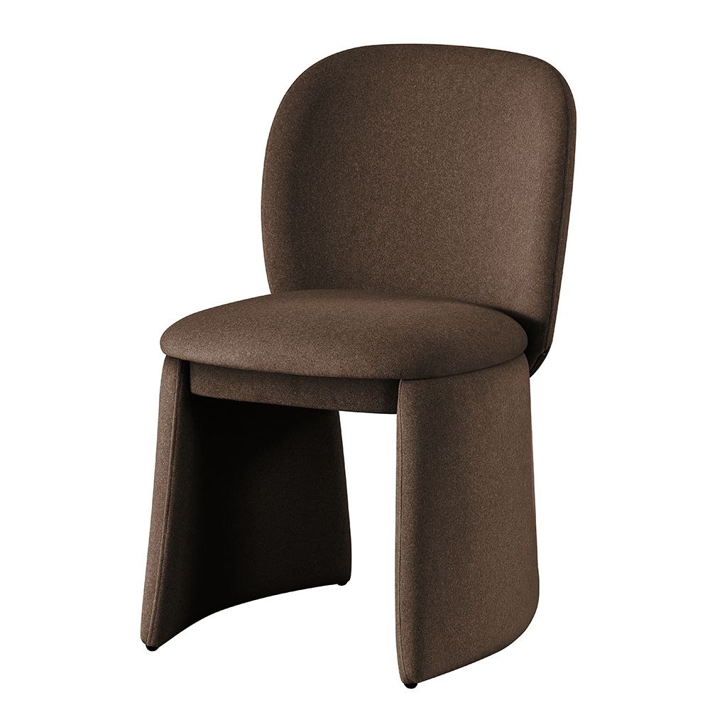 Namifir Set of 2 Dining Chairs - Dark Brown - With 2-Year Warranty - Image 5